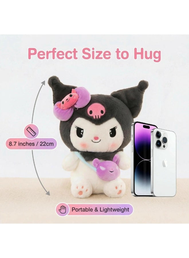 Sanrio Kuromi Character Cute Plush Toy Doll 8Inch - Image 3